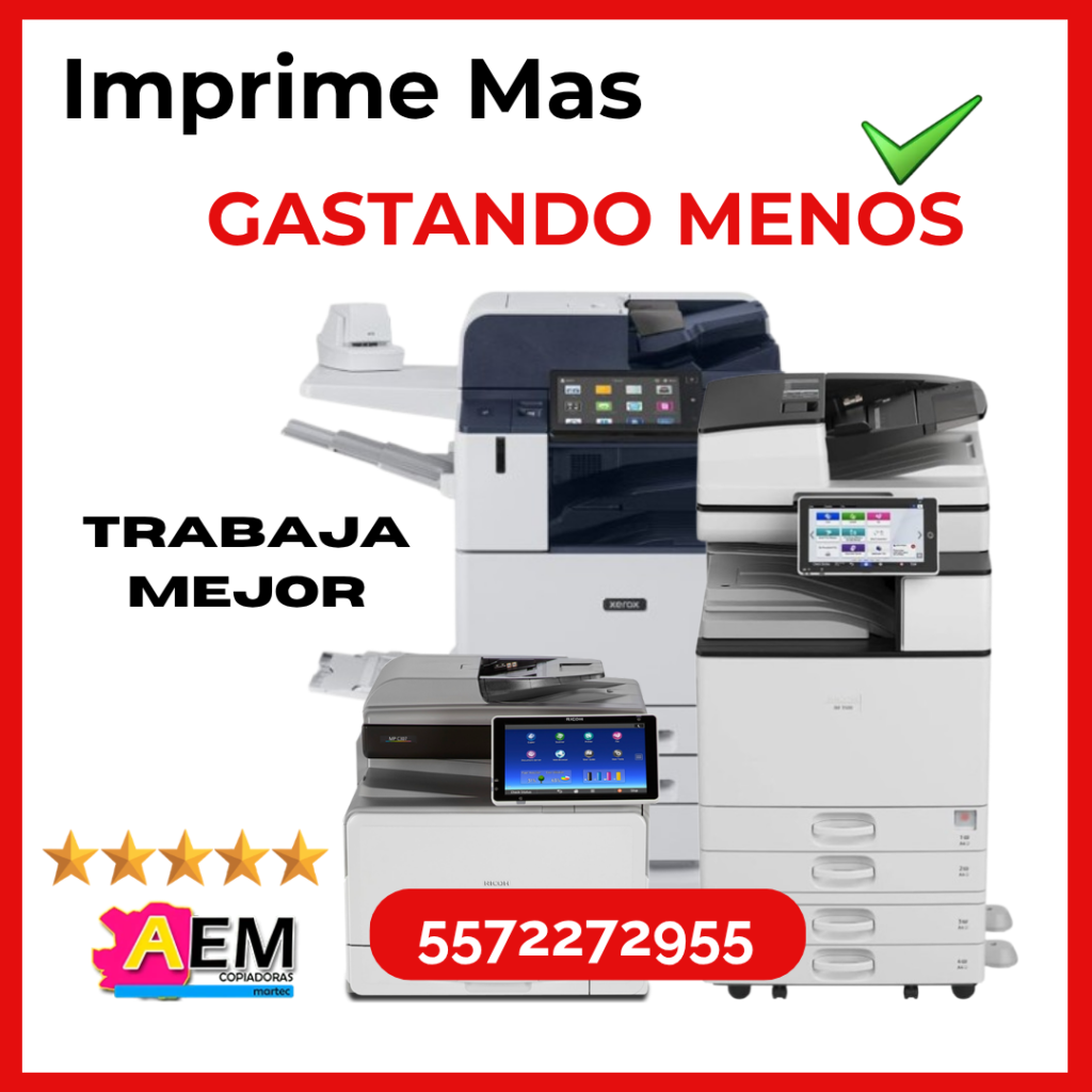 RENTA DE MULTIFUNCIONALES CDMX